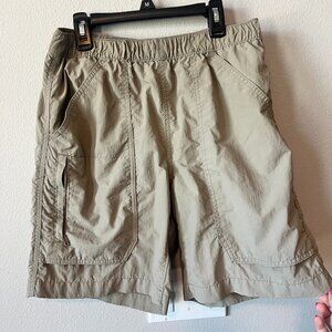 Eddie Bauer Men's Hybrid Outdoor Hiking Shorts Khaki Color Size Small